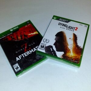 Dying Light 2 Stay Human/ World War Z  Aftermath Xbox Series X Game Bundle
